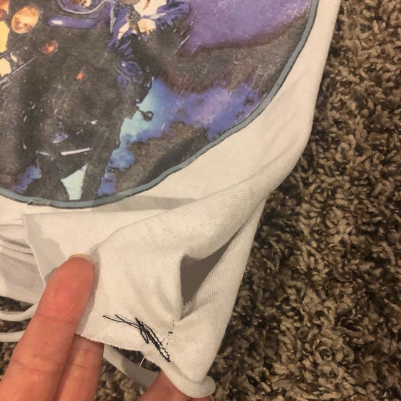 PRINCE PURPLE RAIN *reconstructed* Tee - Picture 4 of 8